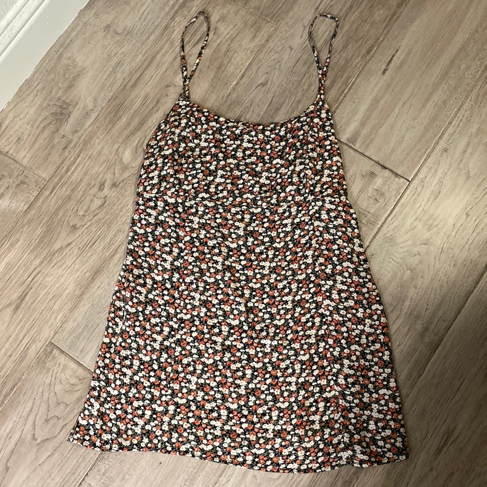 Volcom Dress floral summer dress spaghetti strap XL
